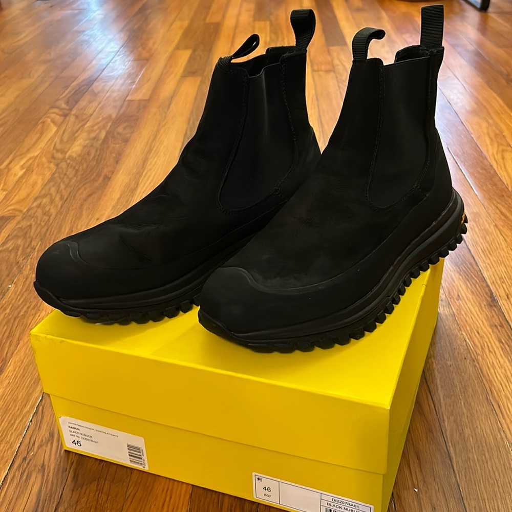 DIEMME RAMON BLACK NUBUCK
